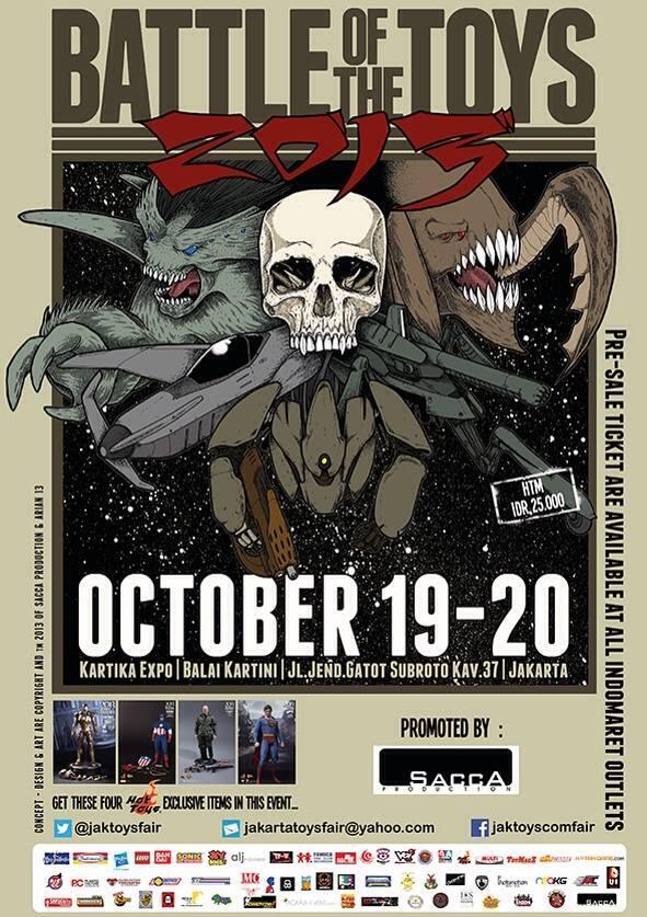 superkidsINA's tweet photo. This weekend don’t forget to come to Battle of The Toys 2013. The biggest toyfair in Jakarta @jakToysFair http://t.co/xRTidWLKaH