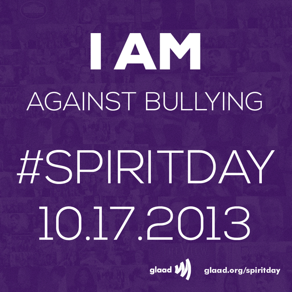 MLB's tweet image. .@MLB stands up against bullying and sticks up for LGBT youth by going purple for #SpiritDay: atmlb.com/19OCzuO