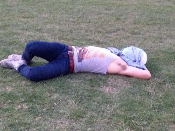 Y mientras unos nos ejercitamos, otros aun descansan, hoy en el kilometro 0.. <a href="/Hola_QRoo/">Hola Quintana Roo</a> #HolaQueVe