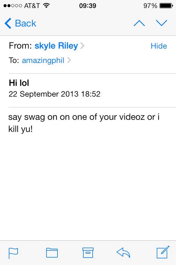 AmazingPhil's tweet image. Do you think I need to hire a bodyguard?