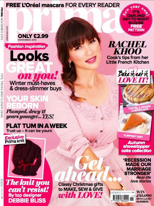 A touch of ‘Pretty in Pink’. Merci @PrimaMag :) #mylittlefrenchkitchen #primamagazine