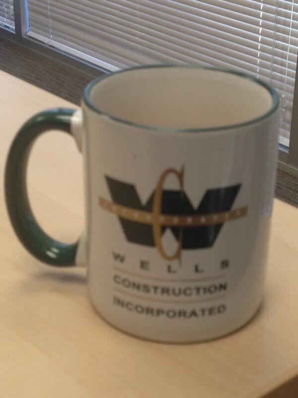 WellsConst's tweet photo. New coffee mugs! http://t.co/bnoB9vZdwR