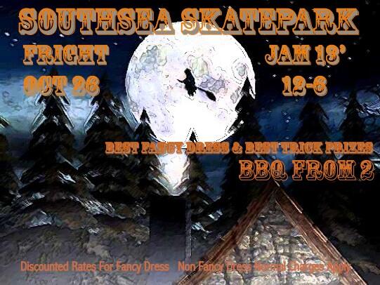 SspEventsComite's tweet image. Everyone come check out the Fright Jam @parksouthsea Oct 26th Fancy Dress, BBQ, Prizes!! Everyone Retweet this!!