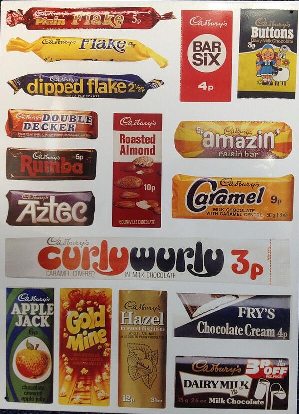 phog6189's tweet image. "@CadburyIreland: How many of these wrappers do you remember? #ThrowbackThursday http://t.co/FogObMdfRD" Don't normally RT spam #oldtimesake