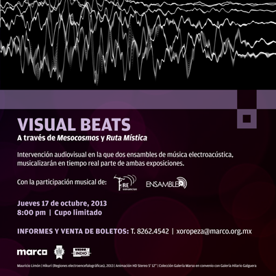 MuseoMARCO's tweet image. Tenemos 2 pases sencillos para que el día de hoy nos acompañen en #VisualBeats ¿Quién dijo yo?