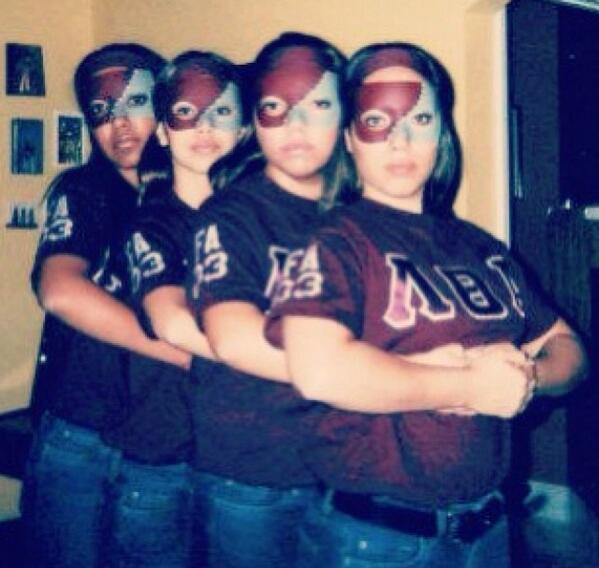 LTA1975's tweet image. Shout out to Gamma Iota Chapter's Line 1. #LTAthrowback was taken before their coming out show! #FA03 #GammaIota