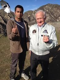 The 10 Best Pictures of Buzz Aldrin Pointing At Something: #3