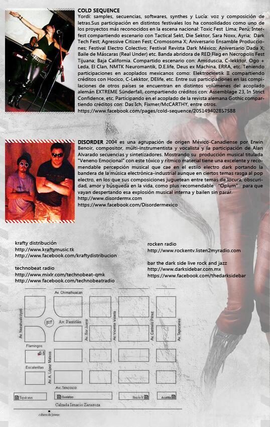 types electronic machine jueves 17octubre2013 8:30pm  COLD SEQUENCE DISORDER joss zombi|murder mind|xocram no cover