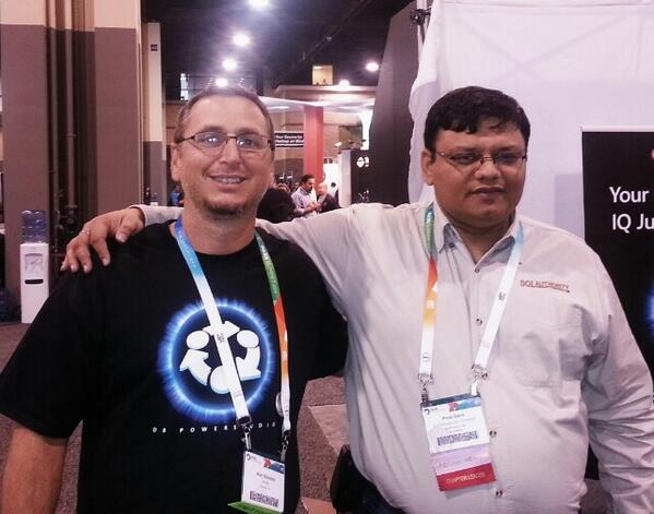 RonSissons's tweet image. Got my photo with #sqlauthority blogger #pinaldave at #SQLPASS  #summit13