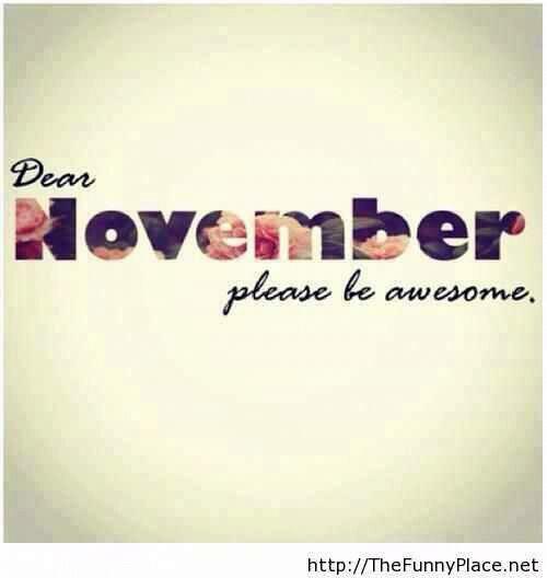 ccode_e's tweet image. Welcome november