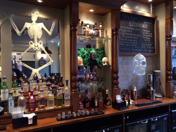 Spooky goings on at the crown tonight