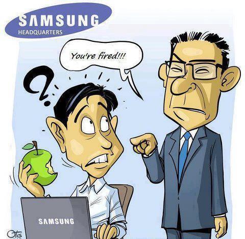 techforever's tweet image. Meanwhile at #Samsung - #techforever #humour