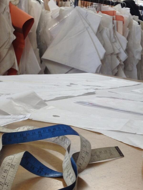 DanielBlakeUK's tweet image. Look at all those patterns! This is how a garment starts out! #creativepatterncutting #tailoring #fashion