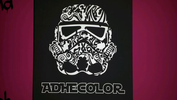 Adhecolor's tweet photo. Vinilo decorativo Star Wars http://t.co/RtLQscZ4qH