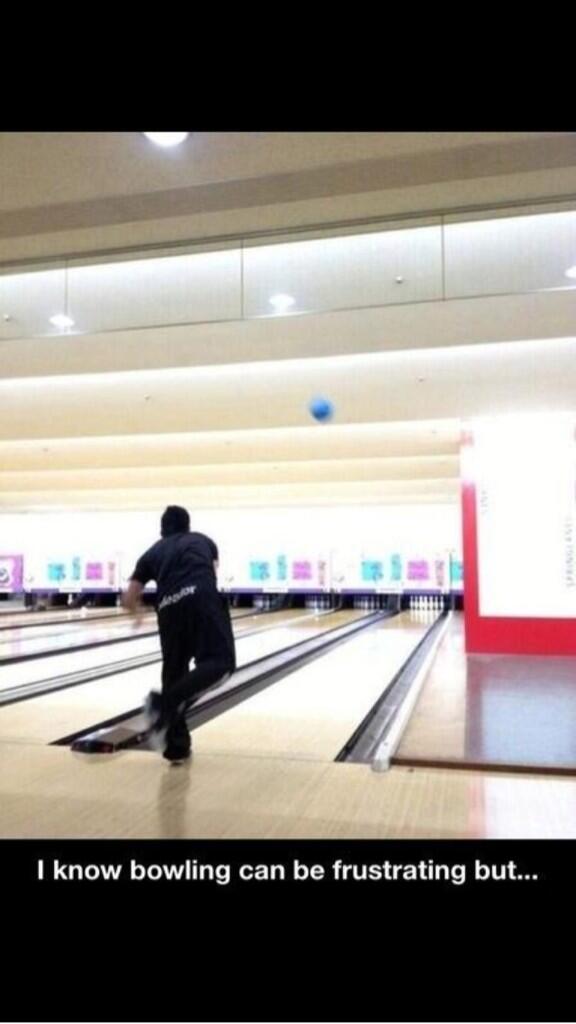 That's mans bowling !! 😳💪 #stronglikeox #morningbanter