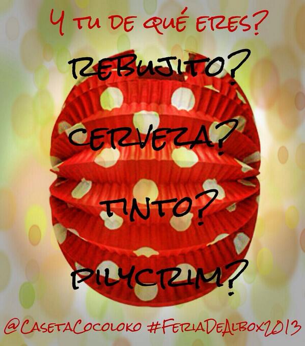 CasetaCocoloko's tweet photo. ¿Qué os apetece a estas horas? #casetacocoloko #feriadealbox2013 http://t.co/TOCEgqUT9X