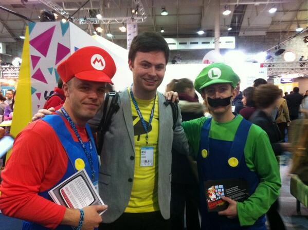 willpmartin's tweet image. @morganmckinley #websummit nothing like a bit of mario to attract gamer/tech geeks!