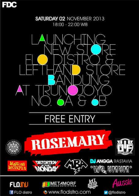 Mna nih yg nanyain kpn kta maen dibandung,sabtu ini kta maen di launching store <a href="/flodistro/">Flo Distro Corp.</a> jln.trunojoyo 6A merapats!