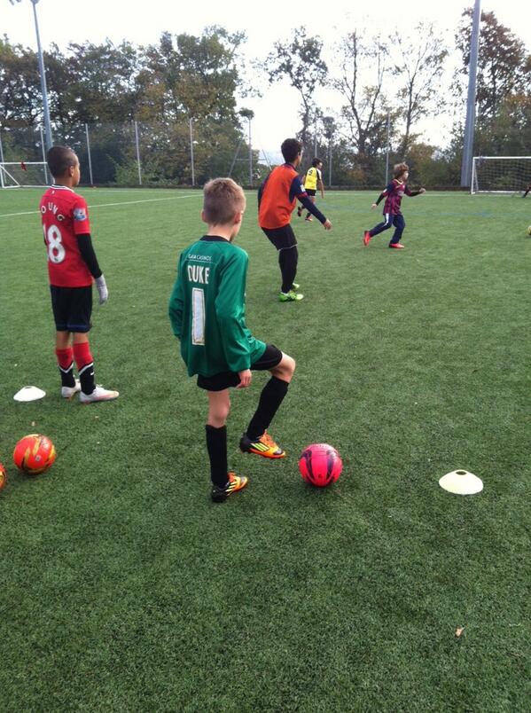 Older age group attacking and defending #halftermcamps