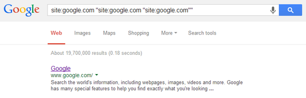 markh110's tweet image. This breaks the internet. #googleception