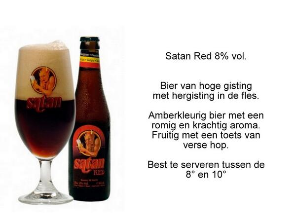 Satan Red kan je nu zaterdag ook gratis komen proeven bij <a href="/qualidrinks/">Qualidrinks Mechelen</a> #mechelen #bier