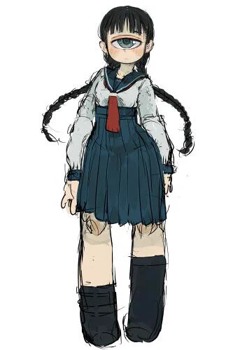 ラクガキちゃん。ミツアミ単眼ちゃん大好きですの(*'∀`*)グフフフ 