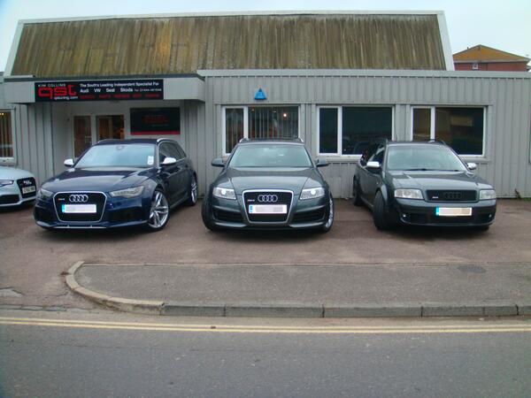 QSTuning's tweet image. The history of the Audi RS6, 3 generations of cars in at #QSTuning #audi #RS6