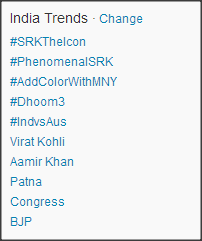 SRKUniverse's tweet photo. #SRKTheIcon and #PhenomenalSRK are Trending in Top 2 Spots http://t.co/dQhR5iPfpP