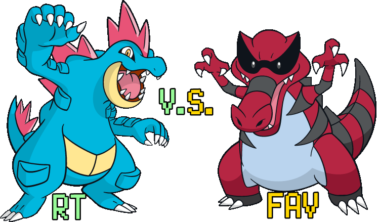 PokemonRToFAV's tweet photo. RT - Feraligatr / V.S / FAV - Krookodile http://t.co/3jWE0Krjw2