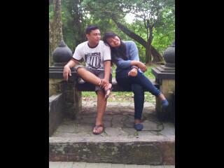 EinenMega's tweet photo. Cie cie cie RT "@IndahHadi: Berdua (з´⌣`ε) @EinenMega http://t.co/qA2PXqs1Zn"