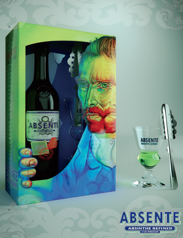 Absente110's tweet photo. How fantastic is this #holiday pack for #Absente? We are pretty passionate about it! Cheers #Absente #absinthe fans! http://t.co/FtkqssAlXQ