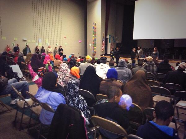 MrKindlesClass's tweet photo. Great turnout at Sullivan's EL family night. So many #NABADCenter students and parents. Yay! #mps_multilingual http://t.co/Y9CFPW5GiE