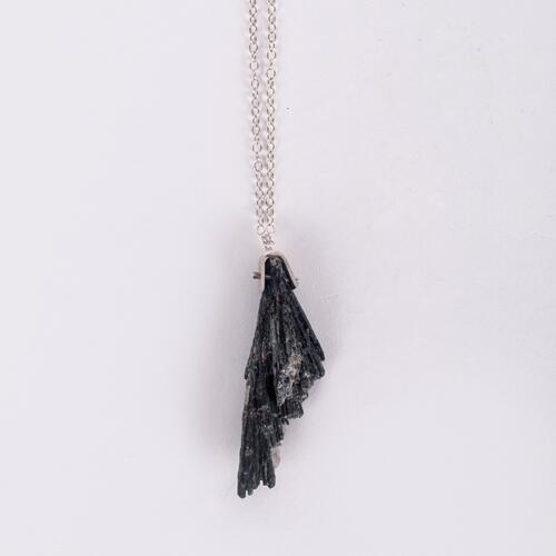 Angel Wing Kyanite Necklace - a one off piece with a gorgeous stone. ellieair.co.uk/shop/13272042 #handmadehour