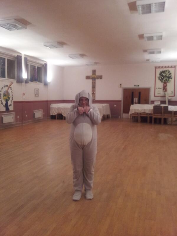 Me at brownies halloween party tonight. X
