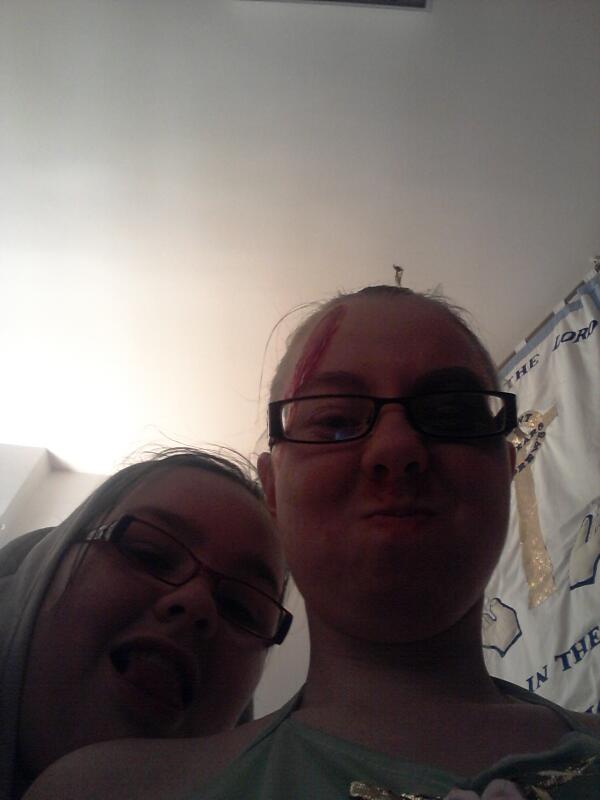 Me and <a href="/ashleyc2301/">Ashley Coleman</a> at brownies halloween party tonight x