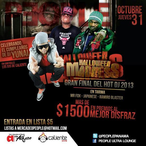 CalienteRadioPa's tweet photo. Mañana es la final de #HotDj y lo vamos a celebrar por todo lo alto en @PEOPLEpanama ¿Vas a dejar que te lo cuenten? http://t.co/3Y41Gok1wu