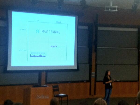 .<a href="/Tasha_Seitz/">Tasha Seitz</a> of <a href="/TheImpactEngine/">Impact Engine</a> talks #impinv during <a href="/KelloggSchool/">Kellogg School</a> conf on innovating social change #KelloggISC