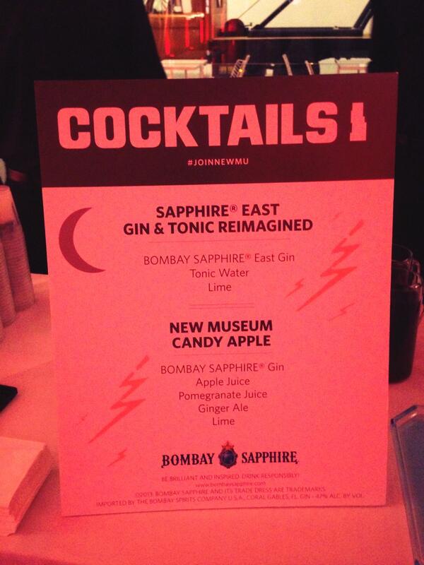 newmuseum's tweet photo. And our members Halloween Party begins! Spooky cocktails by @BombaySapphire #joinnewmu http://t.co/Djg7U3H5aH