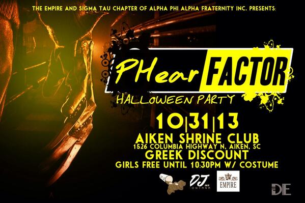 The_EmpireEnt's tweet photo. 1526 COLUMBIA HIGHWAY N
AIKEN, SC 

IS THE ADDRESS FOR #SHRINECLUB 

#PHEARFACTOR TURN UP AIKEN!!! http://t.co/iRNNolr7xy
