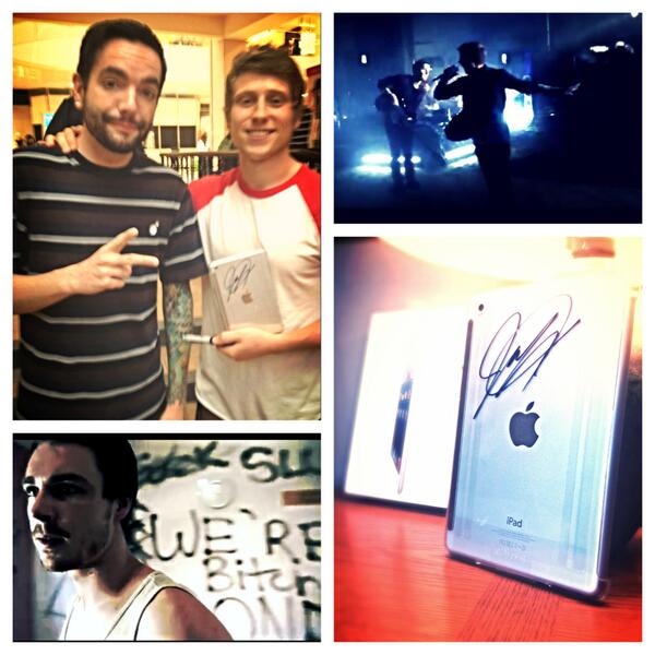 HigherBand's tweet image. New Music Video! Watch and RT to WIN a SIGNED IPAD MINI from @jeremymckinnon #ADTR  youtu.be/yePv0gmk4eI
