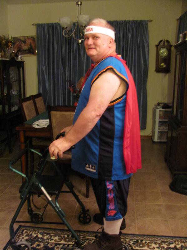 EdRoberts13's tweet image. #wearethunder  A Thunder fan's worst nightmare, me, as Westbrook's replacement.  HAPPY Halloween :)