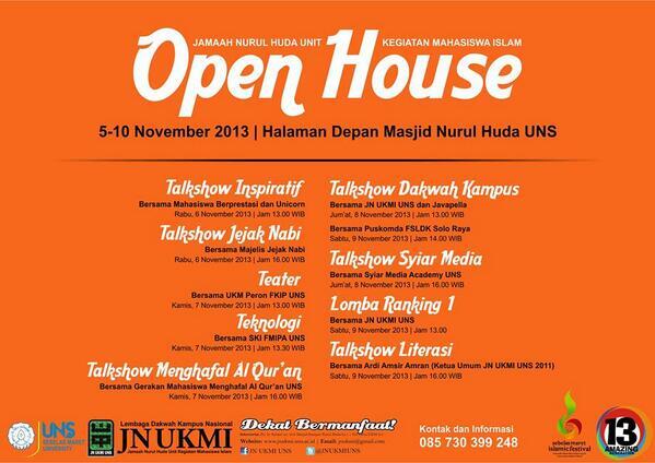Dan di stand #SIFT2013 ada acara JN UKMI Open House . berikut jadwalnya  cc : <a href="/JNUKMIUNS/">JN UKMI UNS 2022</a> <a href="/semarnews/">Tabloid SebelasMaret</a> @BEM_UNS