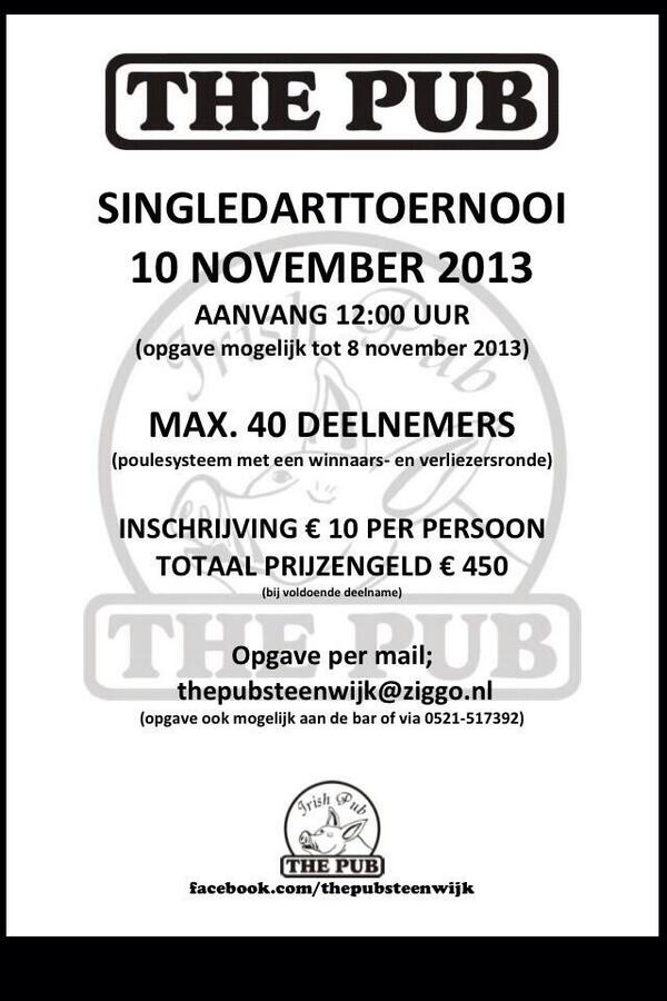 ThePubSteenwijk's tweet photo. http://t.co/Kzm5ucSxM7