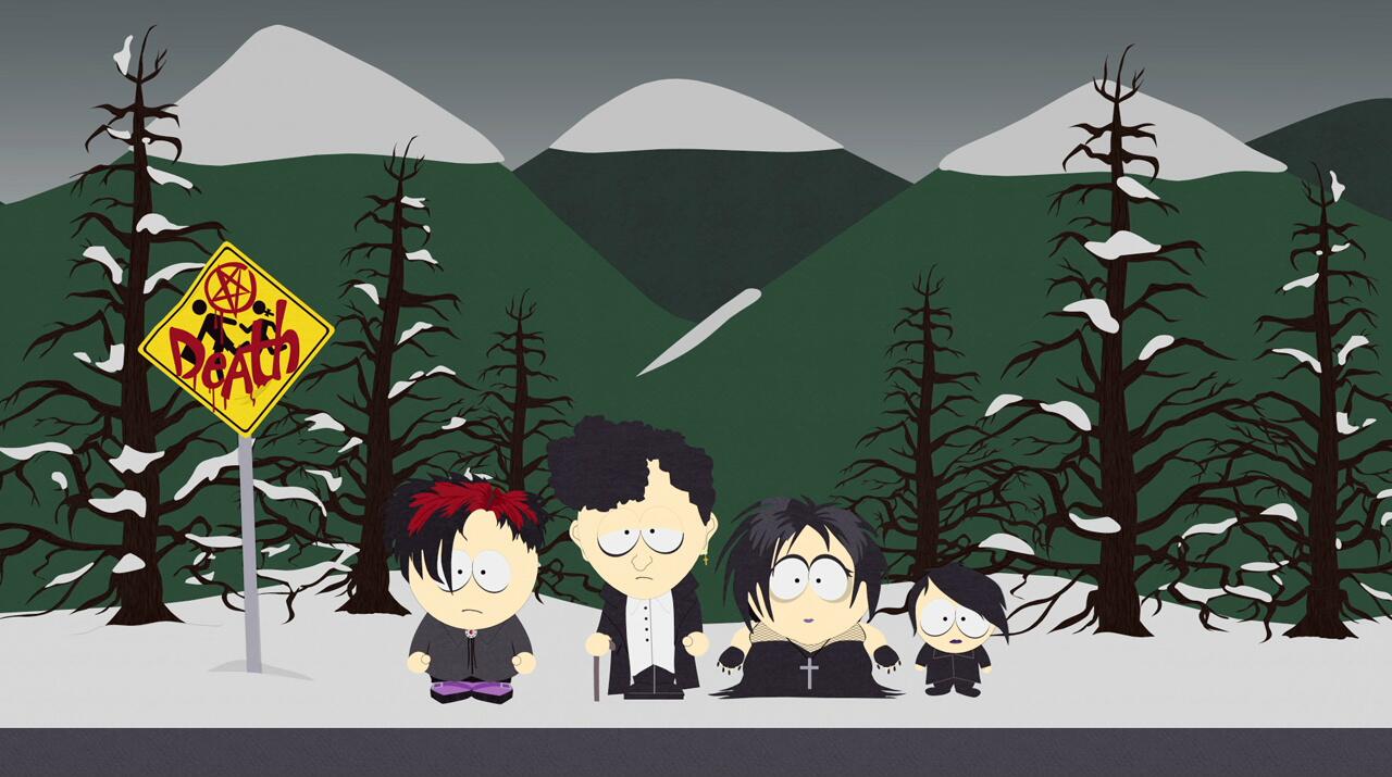 The South Park Live Tweet Goth Kids 3 Dawn Of The Posers