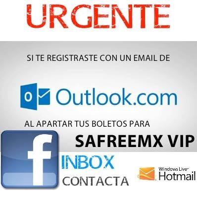 TicketFaster's tweet photo. Recuerda que puedes contactarnos por 
http://t.co/OEALwSAWkT
Múltimo día para pagar tu boleto de #safreeEnMexico http://t.co/dAJHFcrLHI