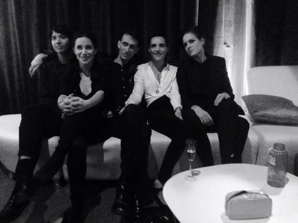 “<a href="/johnhostile/">johnny hostile</a>: “@mfmattmix: ”<a href="/Savagesband/">Savages</a> aaaaawww , family portrait :)”
