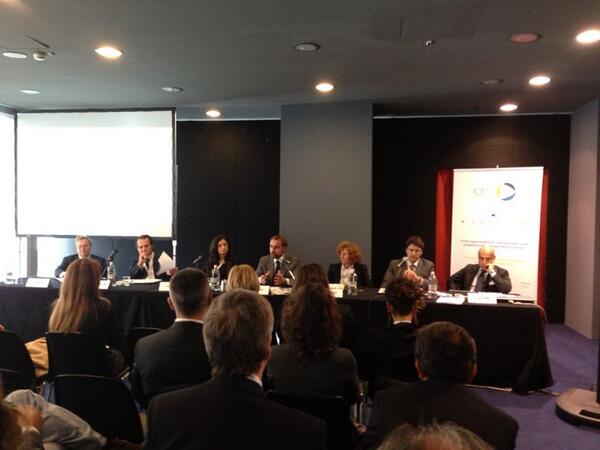 Eurispes's tweet photo. #cpexpo2013 final round table @ReplyLivingNet with #Eurispes @lucamaciola roberto de vita #AnsaldoEnergia #RinaGroup http://t.co/H1jFuSgvro