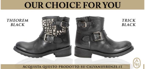 Ash_Italia's tweet photo. "Theorem black" con #borchie #argentate e quelli senza borchie "Trick black". Scegli quali preferisci! http://t.co/ln6ppmxwXT