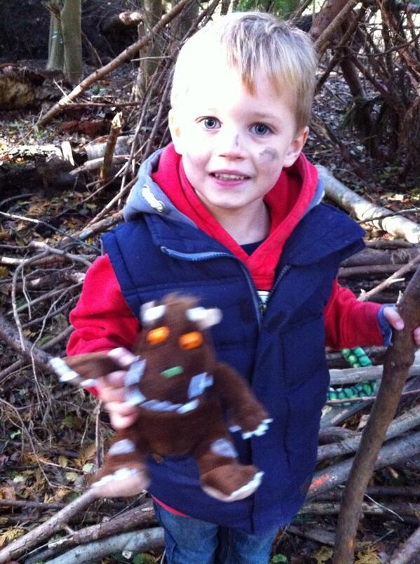 Congratulations!!! Great pic! RT <a href="/Becciholdaway/">Becci holdaway</a>: We found the gruffalo <a href="/WildernessWood/">Wilderness Wood</a>