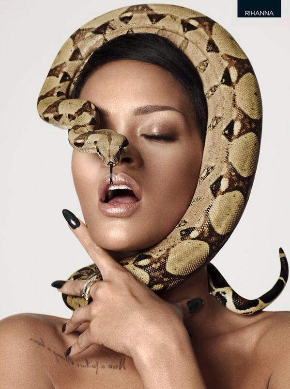 ChadVivanco's tweet photo. http://t.co/Z8D0p5x5e6: @Rihanna by @MarianoVivanco #DamienHirst @Hirst_Official @PaulSolomonsGQ for @BritishGQ http://t.co/iWJrrymPSA